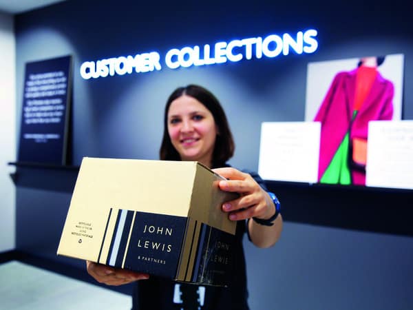 John Lewis has prioritised making it easy for customers to collect their online orders