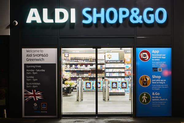 Aldi is bringing online into the store with its Shop&Go app. Image courtesy of Aldi