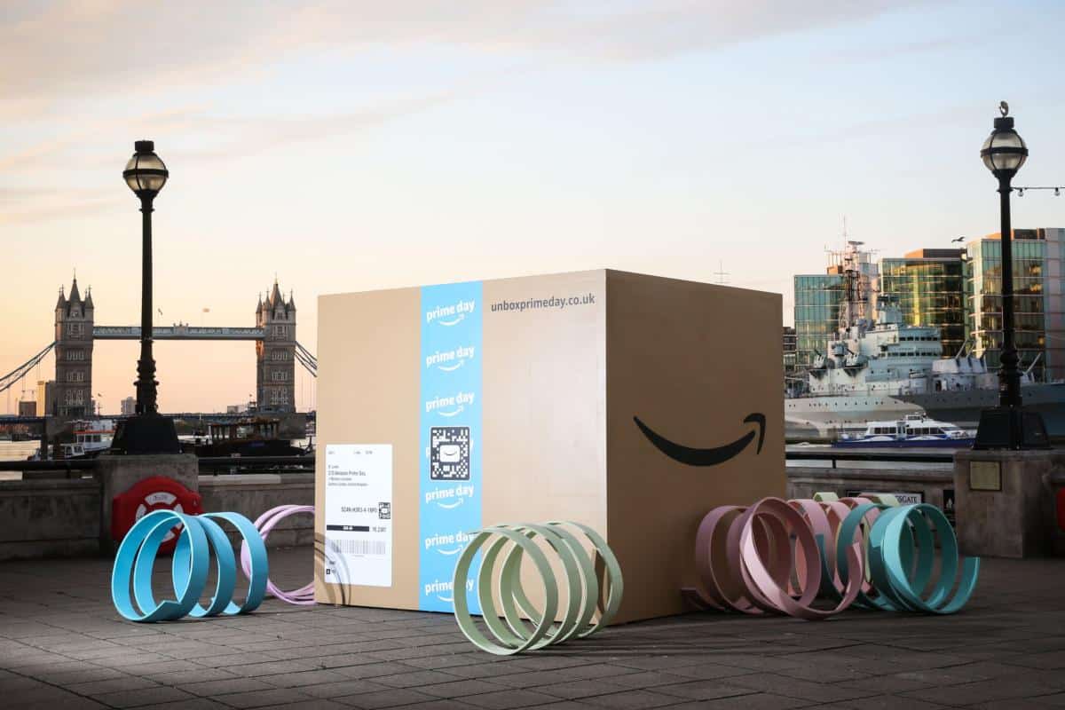 Amazon's Smile boxes are heralding the annual peak shopping event
