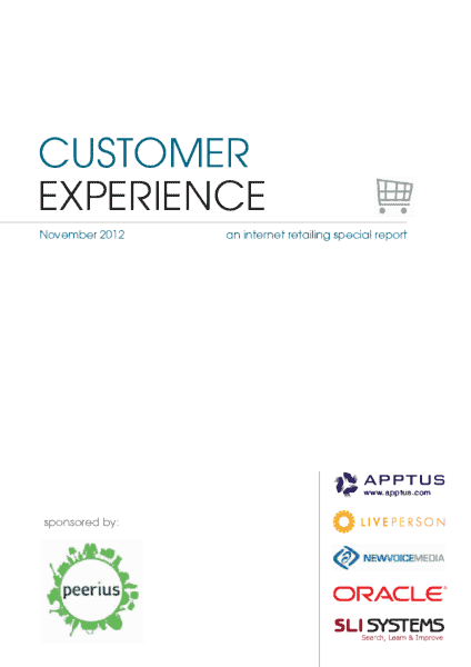 Customer Experience - November 2012