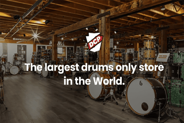 Drum Center Of Portsmouth: banging out personalisation
