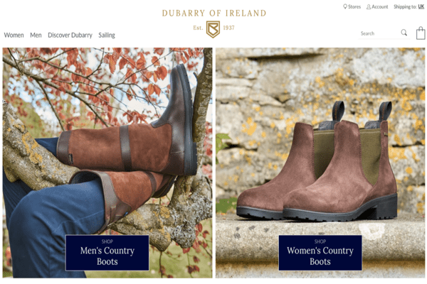 Dubarry: expanding the reach of the Galway Boot