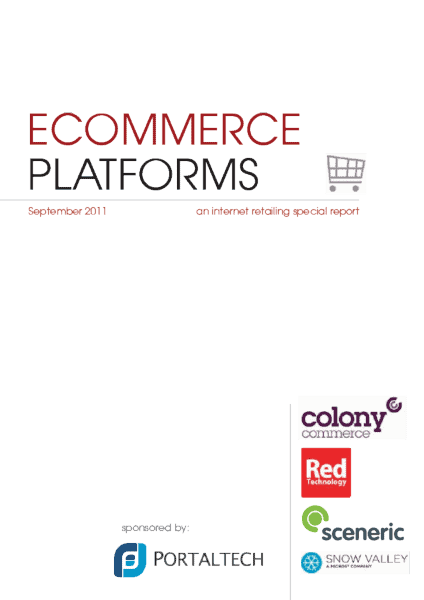 Ecommerce Platforms - September 2011