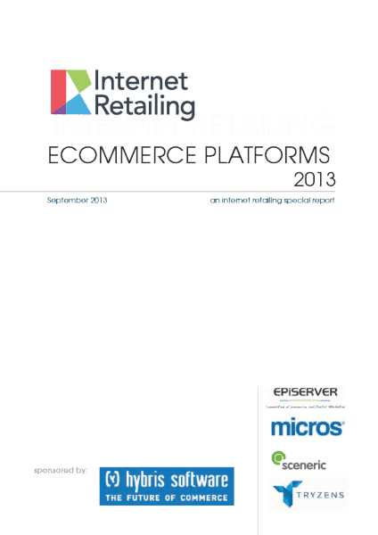 Ecommerce Platforms - September 2013