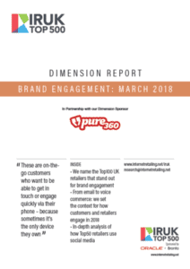 IRUK Top500 Brand Engagement Report: 2018