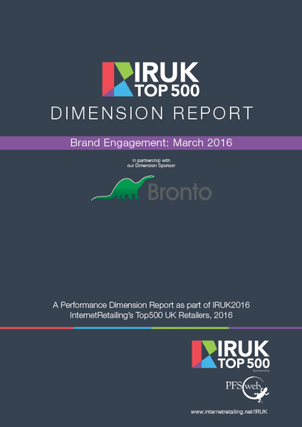 IRUK 500 Brand Engagement Report 2016