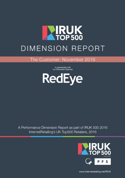 IRUK Top500 The Customer Report 2016
