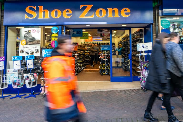 Shoppers are now returning in-store to buy from Shoe Zone. Image: RMC42/Shutterstock.com