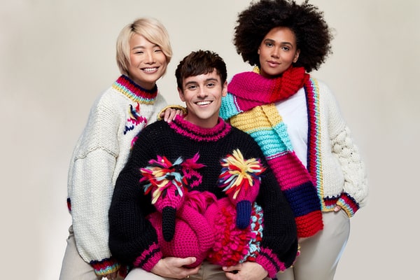 Tom Daley: knitting with confidence