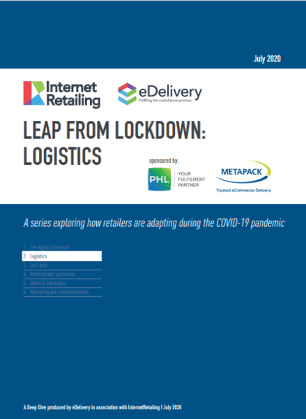 Leap from lockdown: Logistics