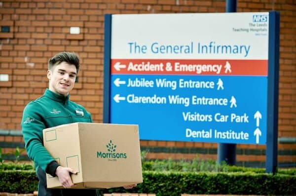 Morrisons expanded its online delivery services during the Covid-19 pandemic. Image courtesy of Morrisons