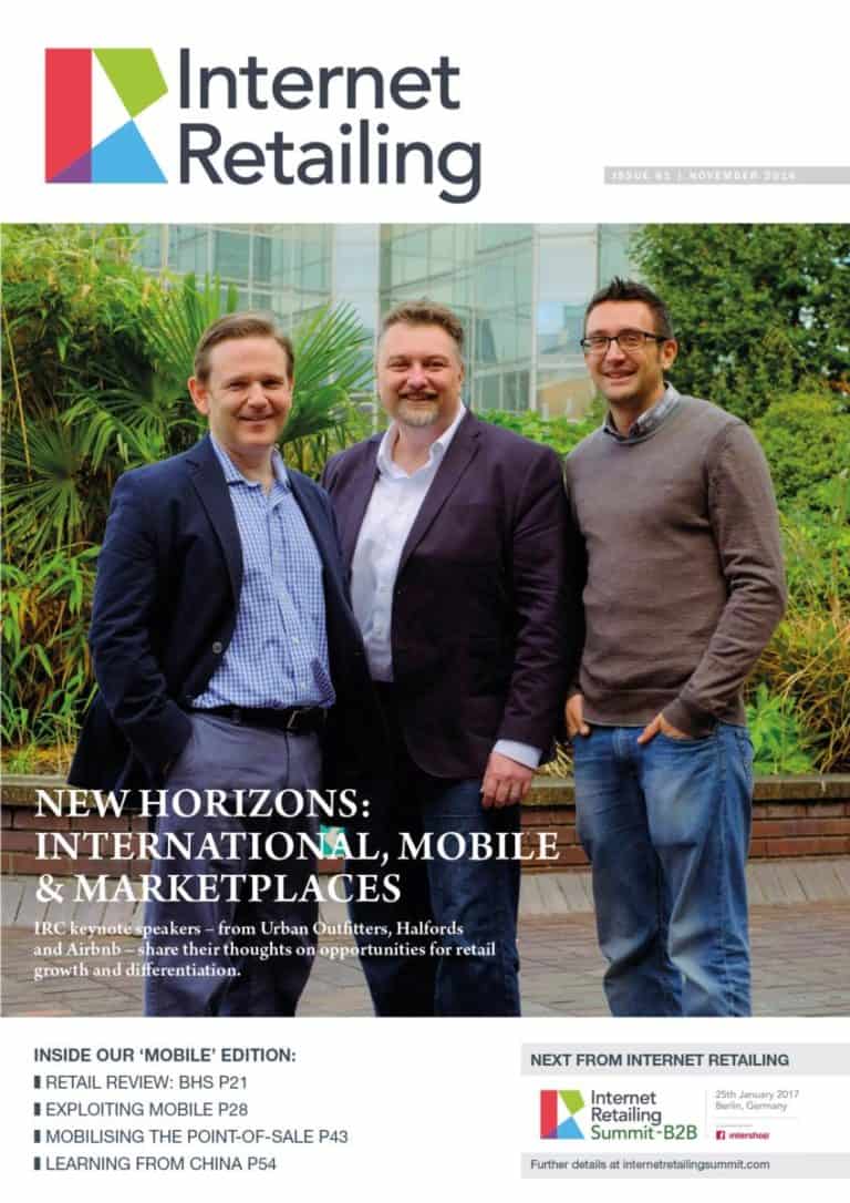 InternetRetailing Magazine – November 2016 - Issue 61 (IRM61)