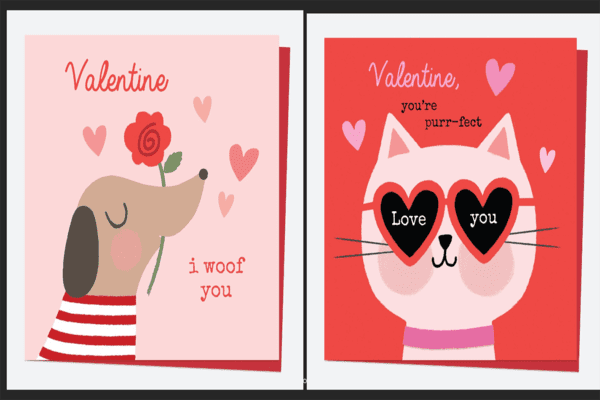 Dotty about paper: big growth in valentines for dogs