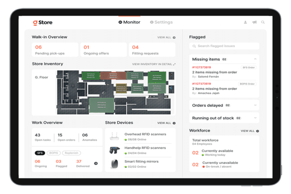gStore Manager Dashboard