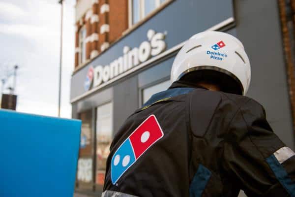 Domino's wants to see more pizzas collected rather than delivered. Image courtesy of Domino's Pizza Group