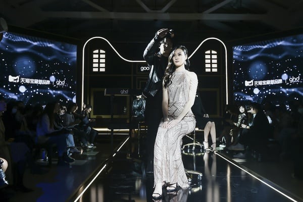 ghd launches with a special event in Shanghai. Image courtesy of ghd