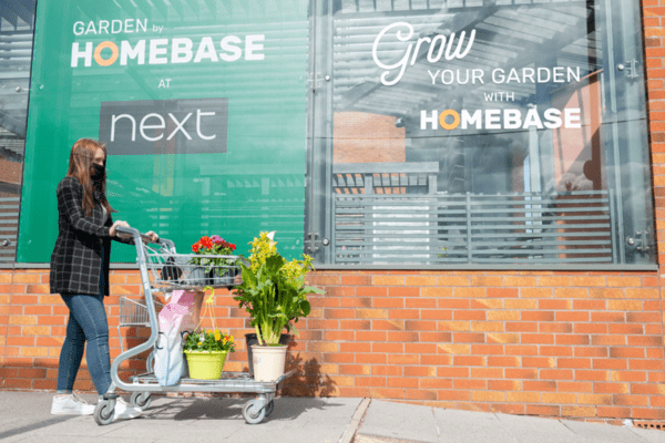 Homebase at Next: part of the new look world of physical retail (Image: Homebase)