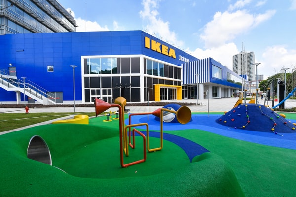 Ikea's latest format store in China. Image courtesy of Ikea
