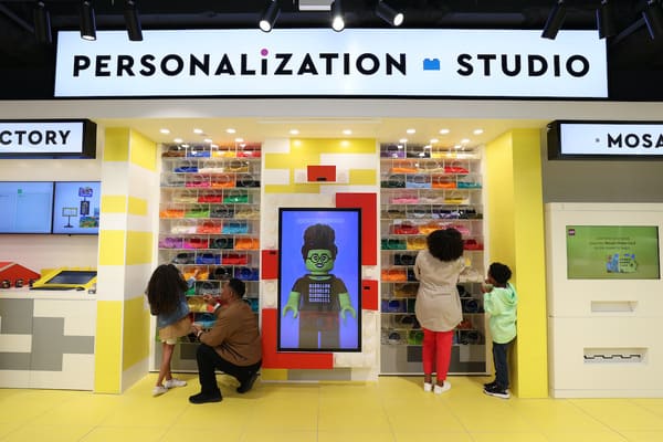 Lego Personalisation Studio: part of the drive to reinvent the toy for the digital age