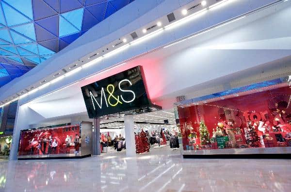M&S has reduced its store space while focusing on digital sales. Image courtesy of M&S
