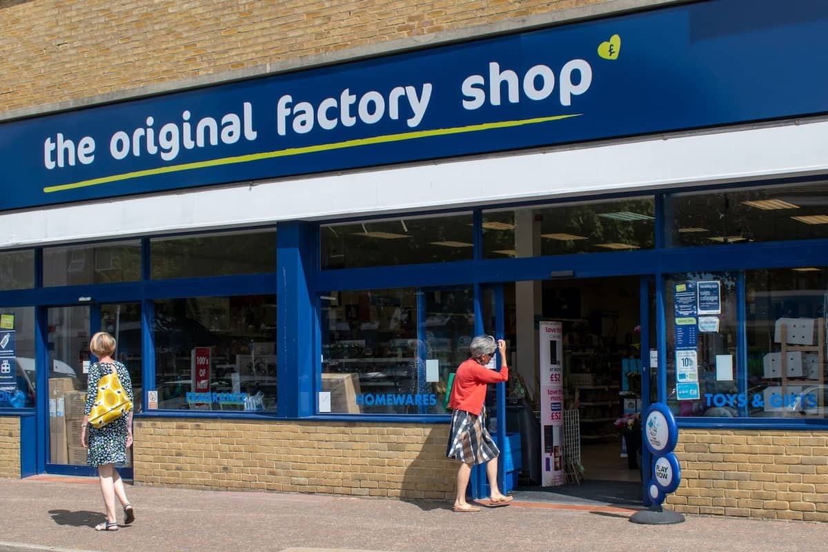 A branch of the Original Factory Shop. Image: AVM Images/Shutterstock