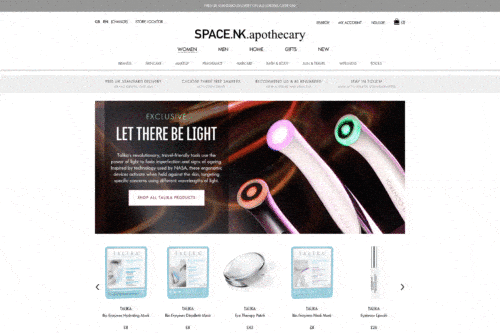 Space NK launches new fully-responsive ecommerce site as it moves towards omnichannel