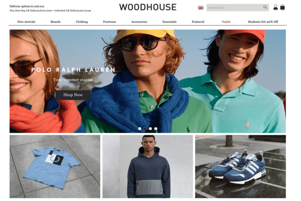 Woodhouse Clothing: ready for a new app