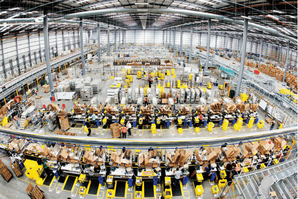 Amazon's PXT team specialises in inventing workforce solutions. Image courtesy of Amazon