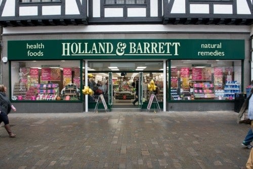 Holland and Barrett: targeting omnichannel – and £1bn turnover