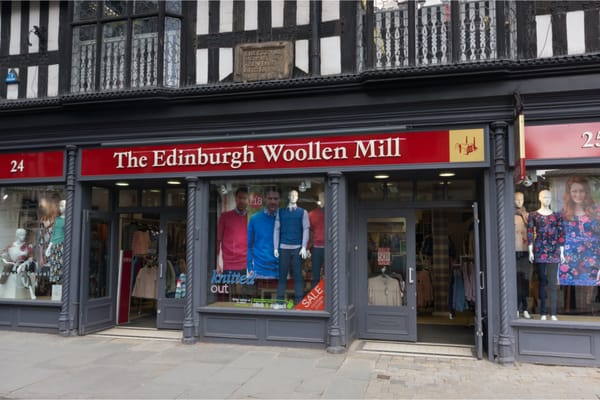 Edinburgh Woollen Mill: some stores saved (Image: D. Pimborough/Shutterstock)