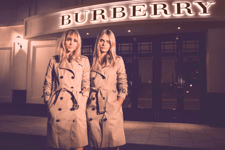 Burberry: on the up