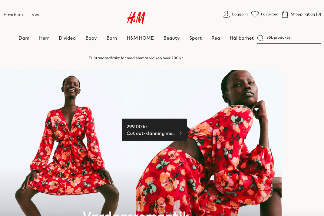 CASE STUDY H&M: engaging with customers
