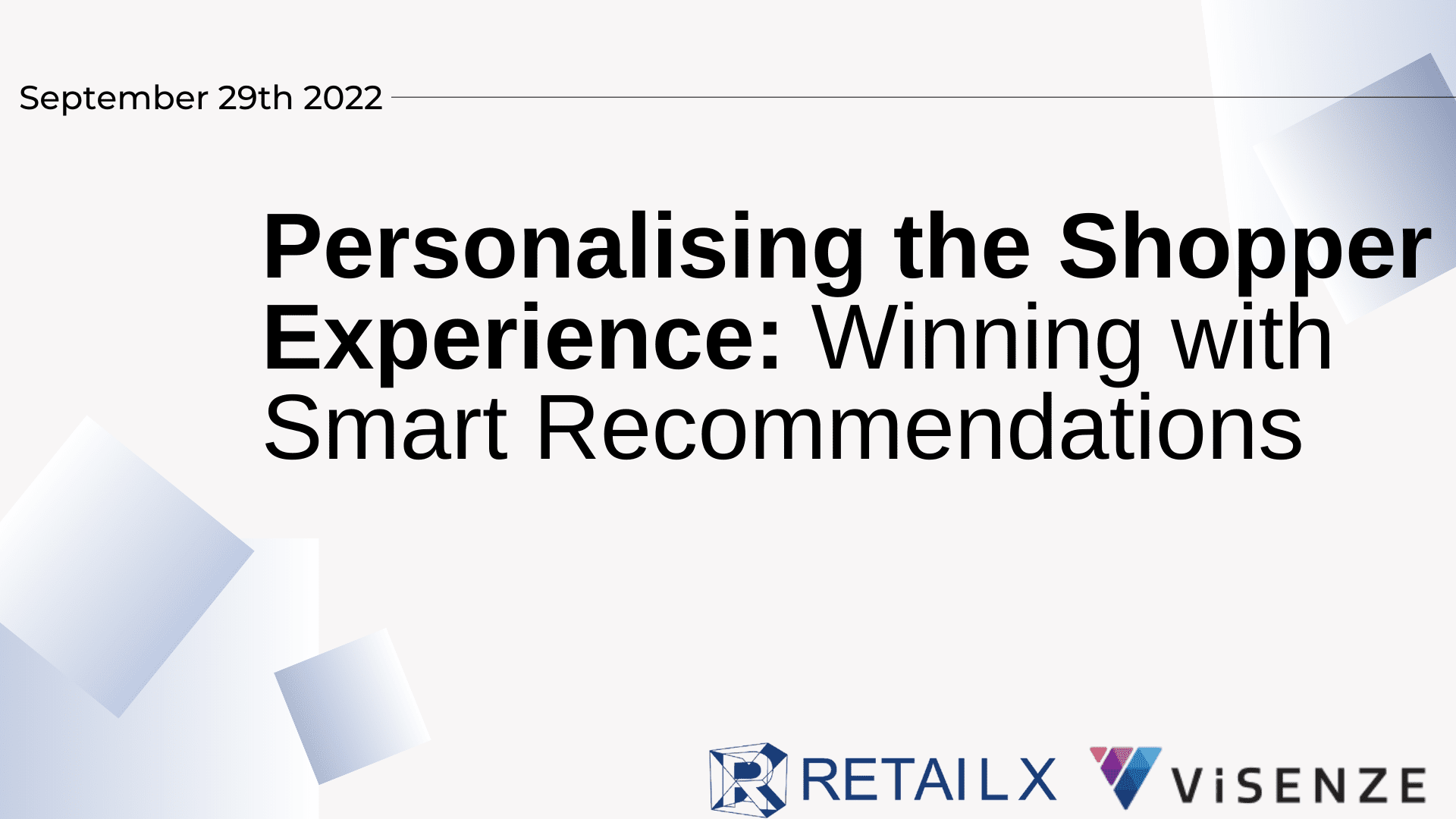 Personalising the Shopper Experience: Winning with Smart Recommendations