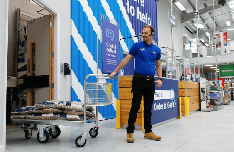 Wickes cuts click & collect fulfilment time to just half an hour