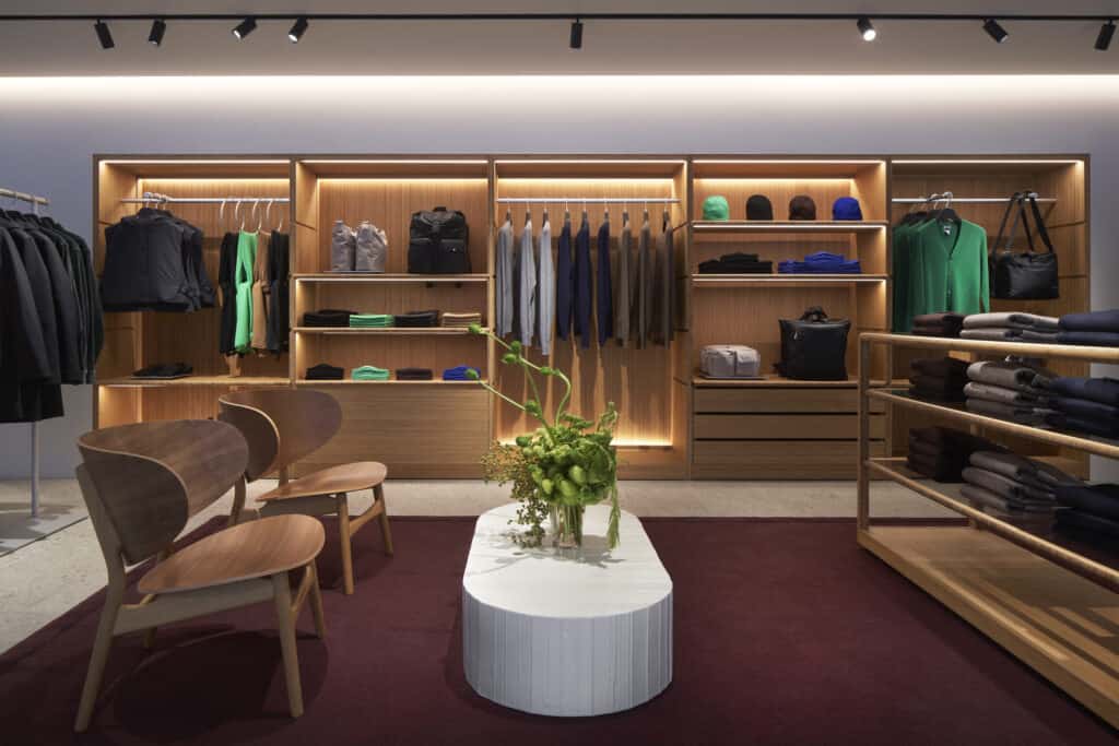 Cos' new circular design store in Stockholm. Image: Are Lindman/courtesy of Cos