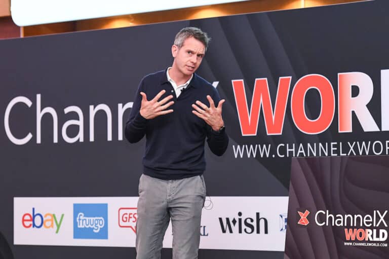 eBay's Murray Lambell at the first ChannelX World. Image: Steve Burden Photography/InternetRetailing Media