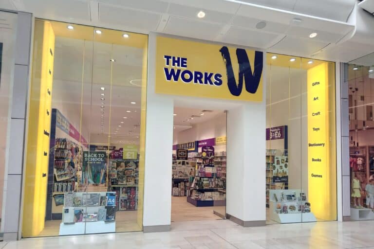 The Works' Westfield store. Image courtesy of The Works