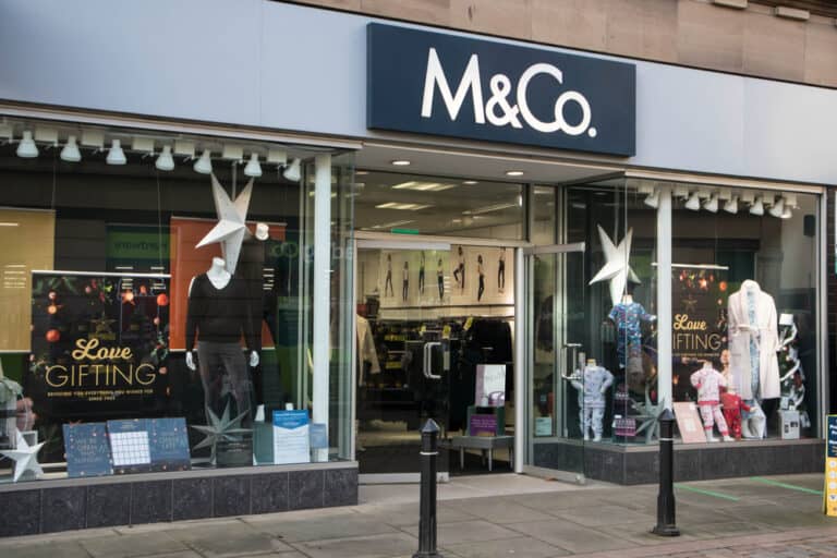 M&Co store front