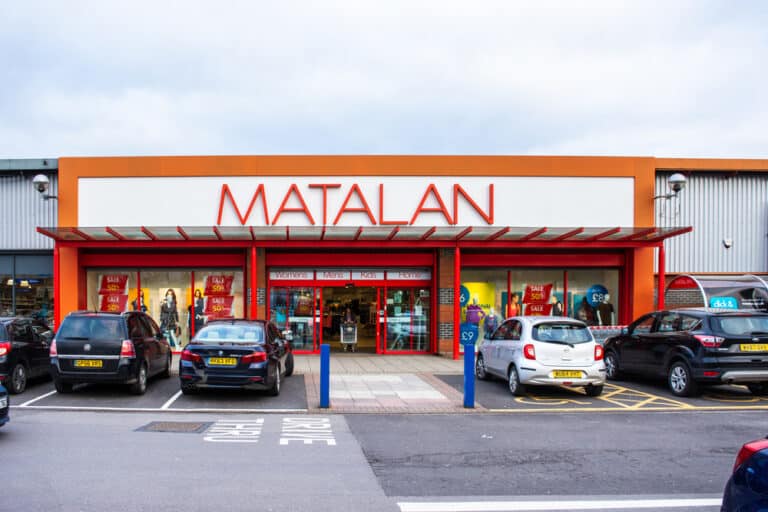 Matalan store front