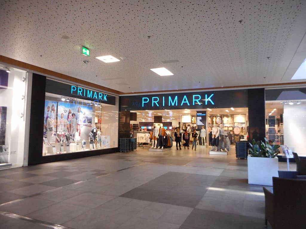 Primark storefront
