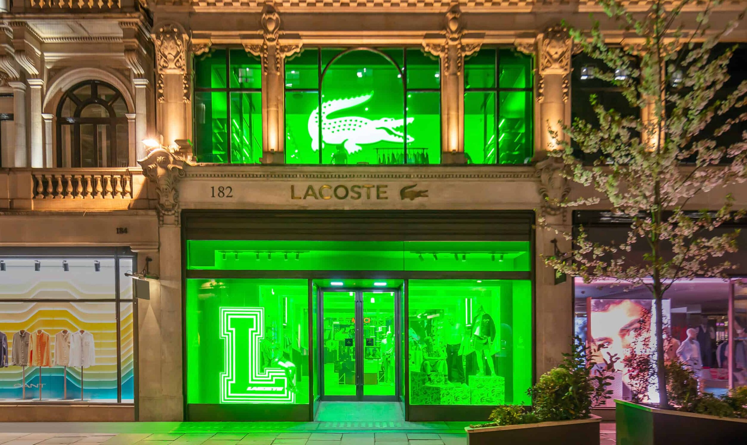 Lacoste flagship store