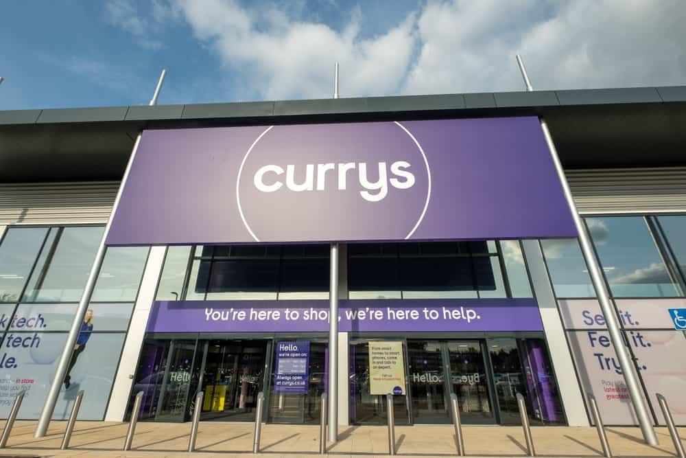 Currys store front