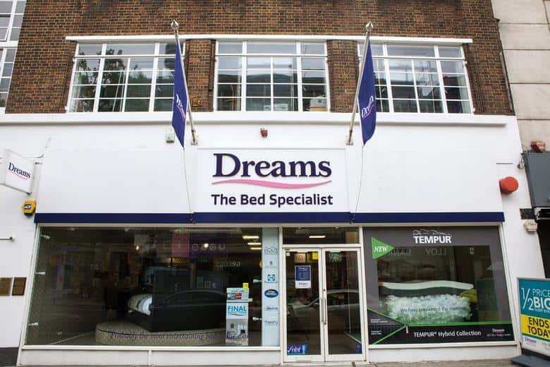 Dreams storefront