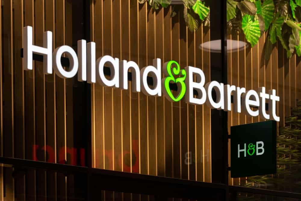 Holland & Barrett store front