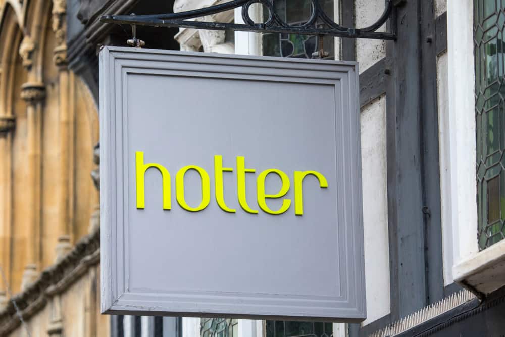 Hotter store front