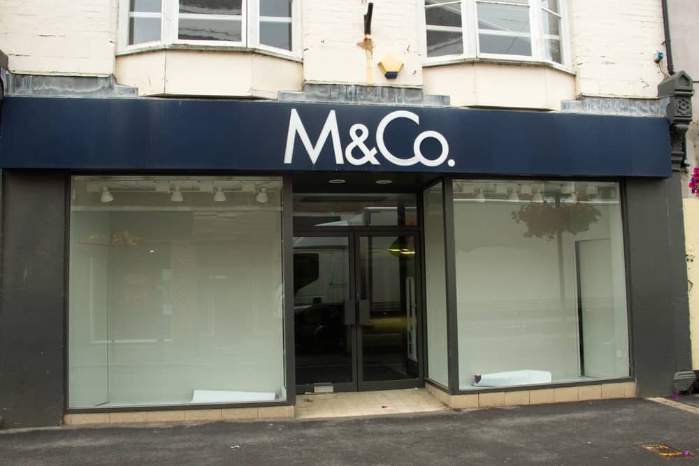M&Co store front
