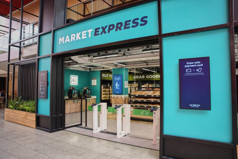 Market Express uses Amazon Just Walk Out technology