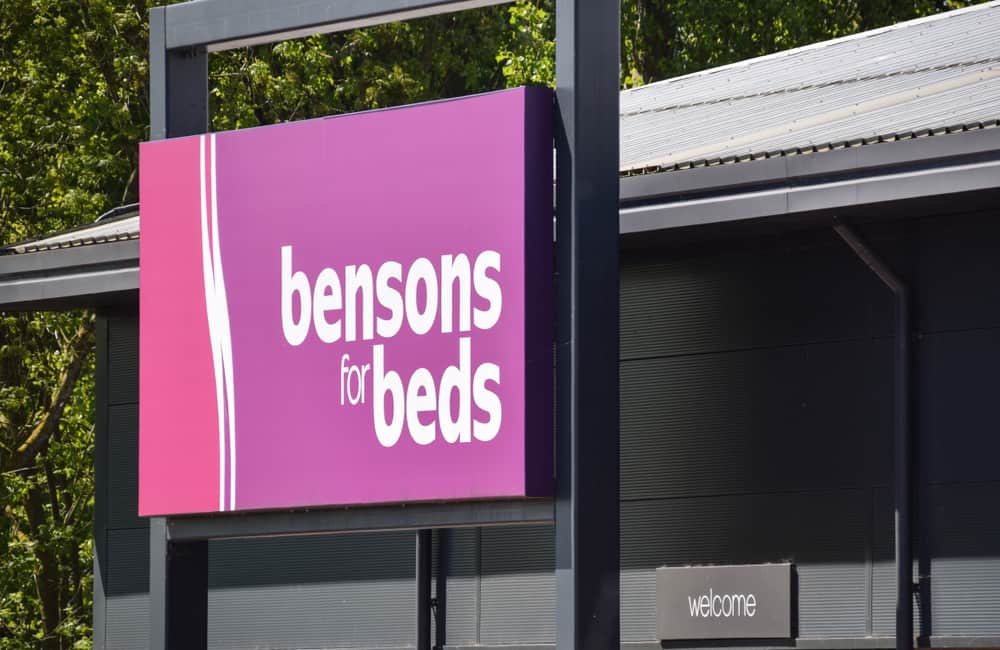 Bensons for Beds storefront