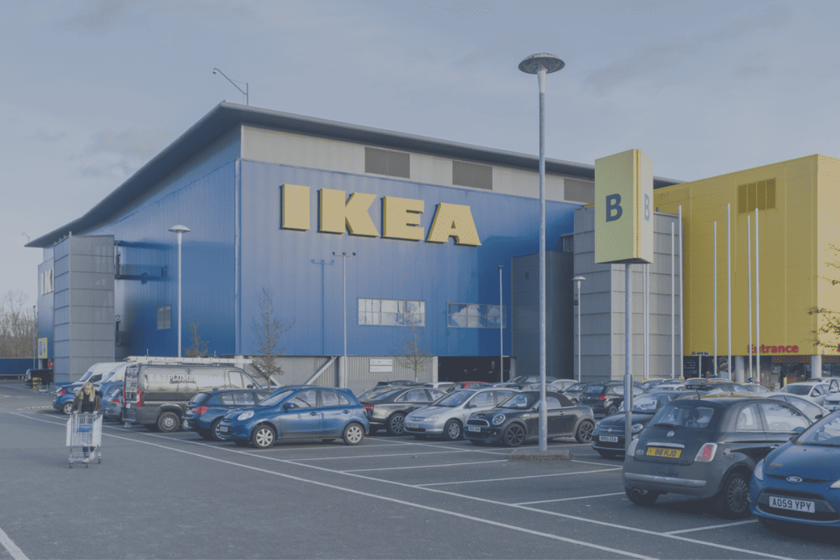 Ikea storefront