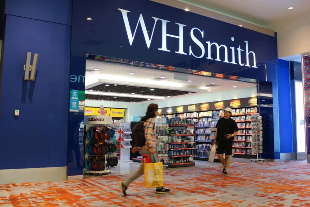 WH Smith storefront